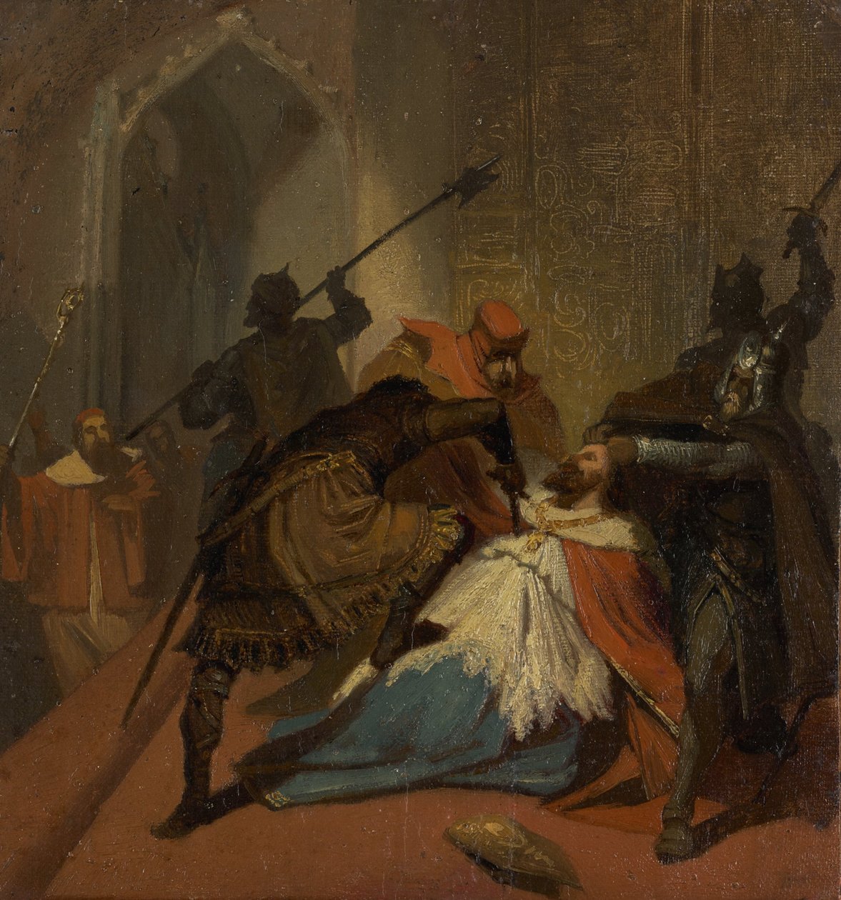 Mordet på en kardinal af Wilhelm Lindenschmit der Jüngere