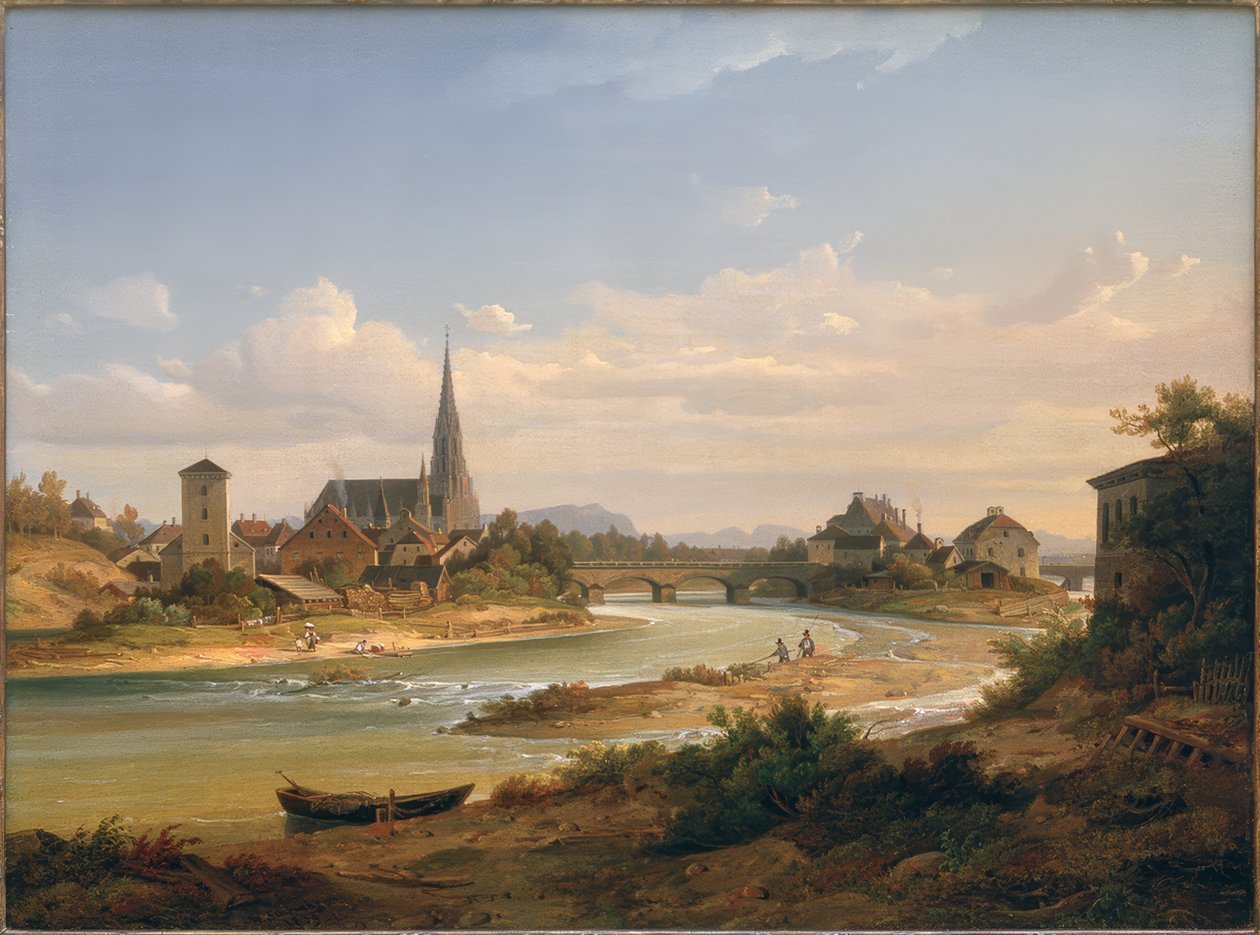 Au nær München af Wilhelm Scheuchzer