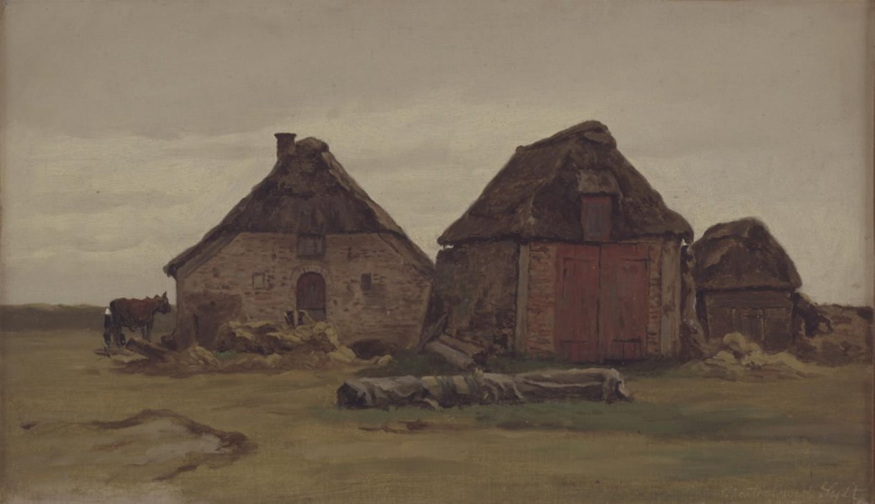 Bondehuse af Wilhelm Xylander