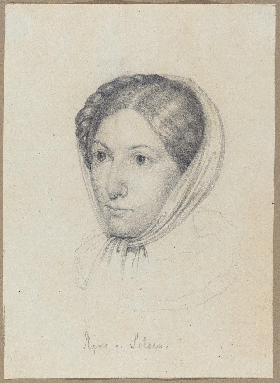 Agnes of Rocks af Wilhelm von Kügelgen