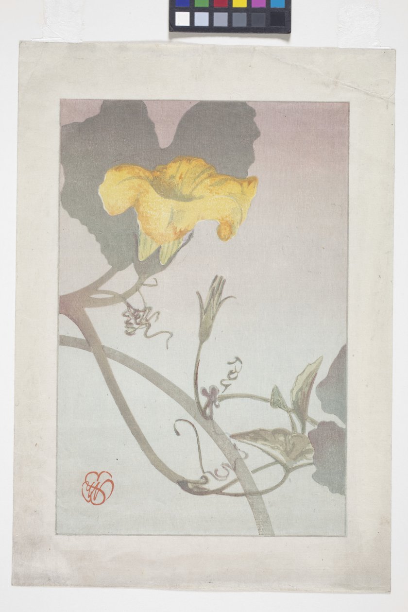 Blomsterstudie af Wilhelmina Seegmiller