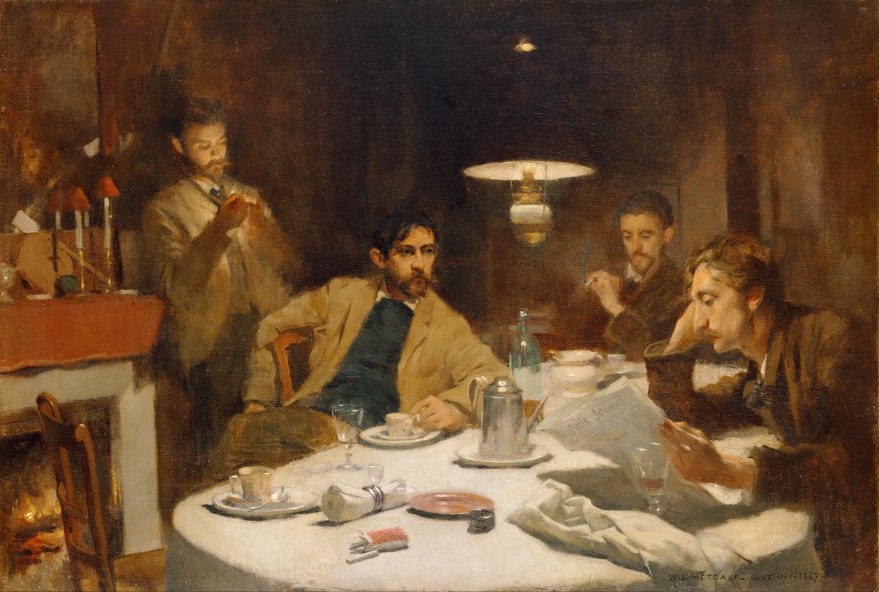 Den ti cent morgenmad af Willard Leroy Metcalf
