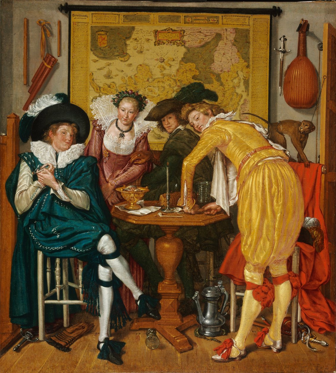 Glædelig virksomhed af Willem Pietersz Buytewech
