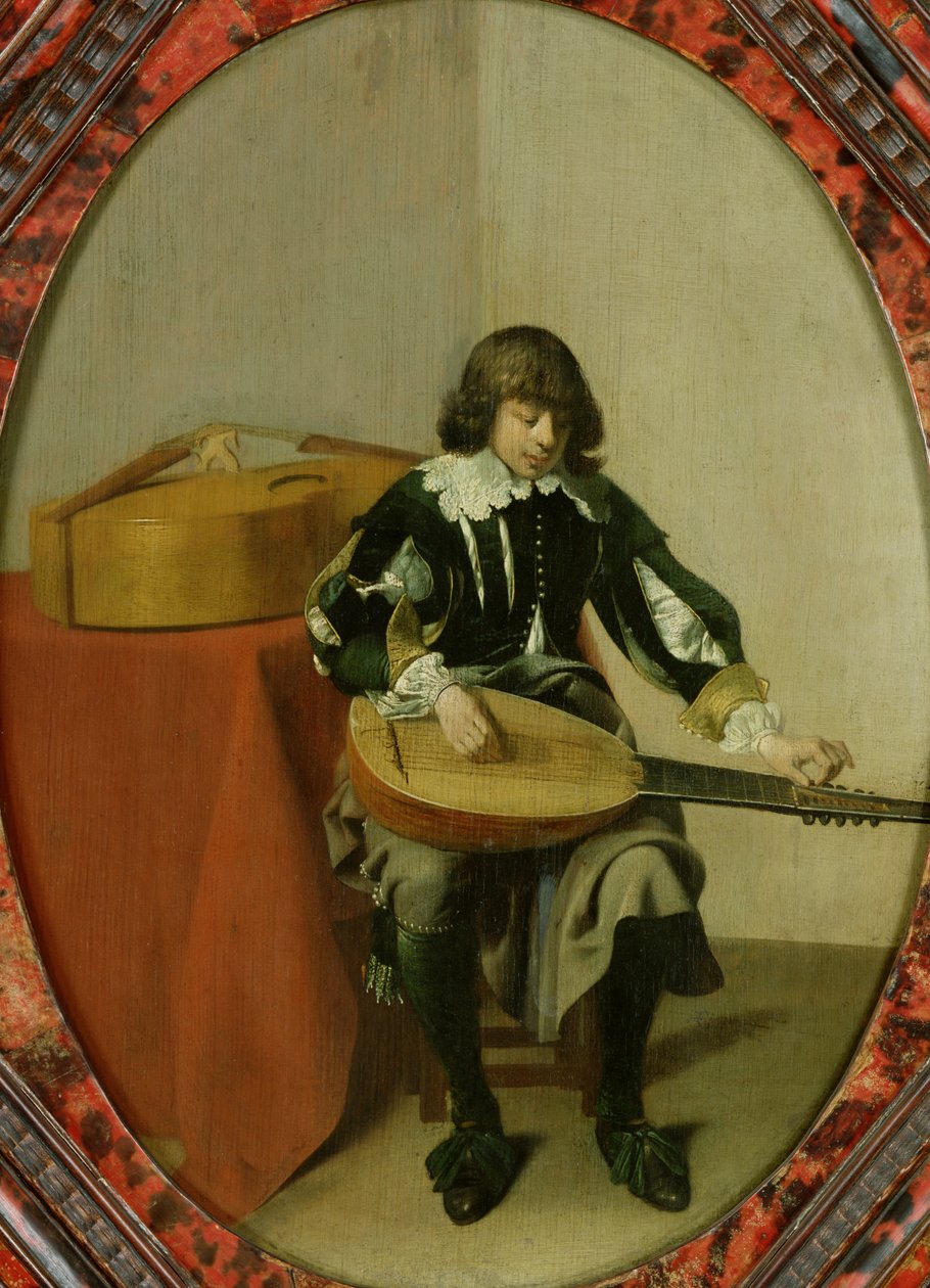Den unge musiker af Willem Cornelisz Duyster