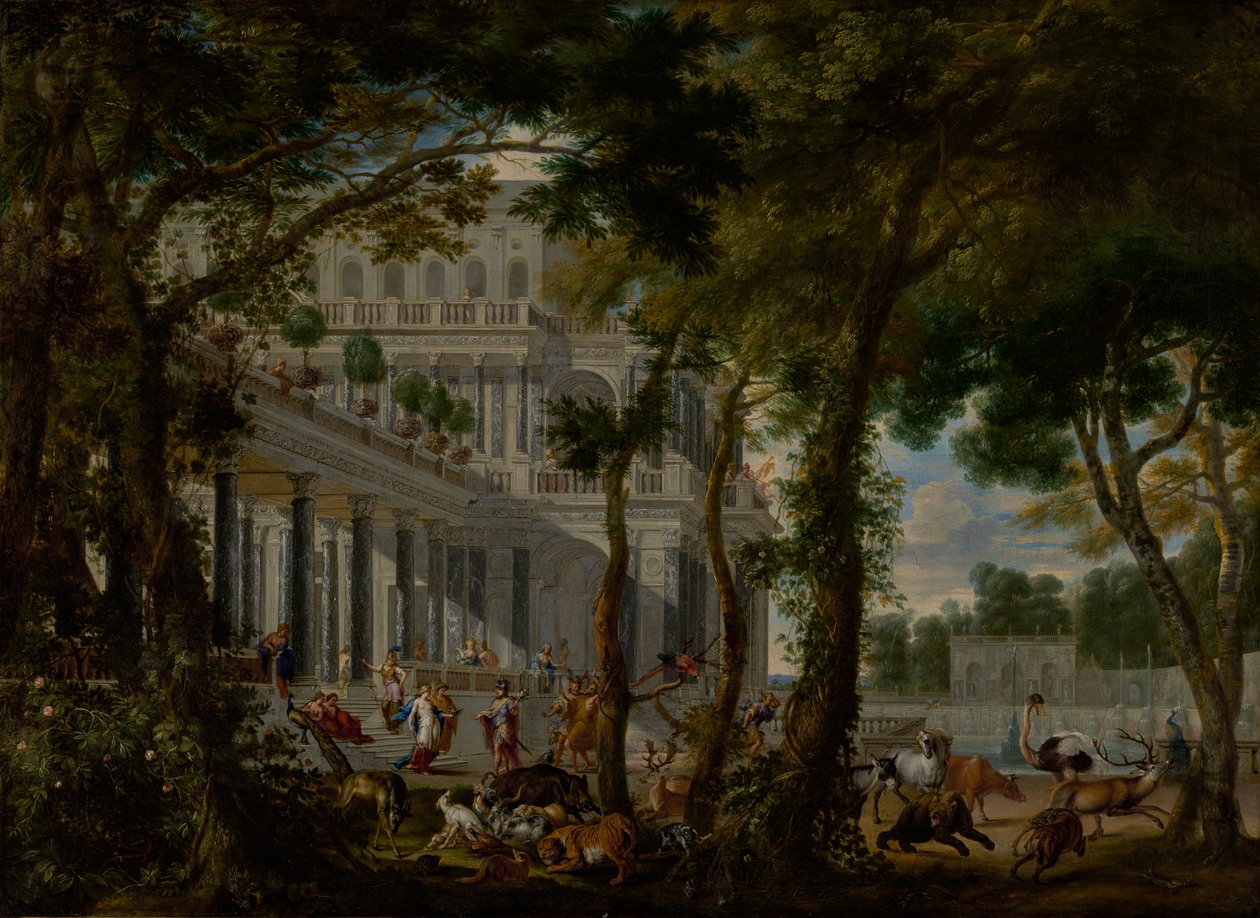 Ulysses på Palace of Circe af Willem Schubart von Ehrenberg