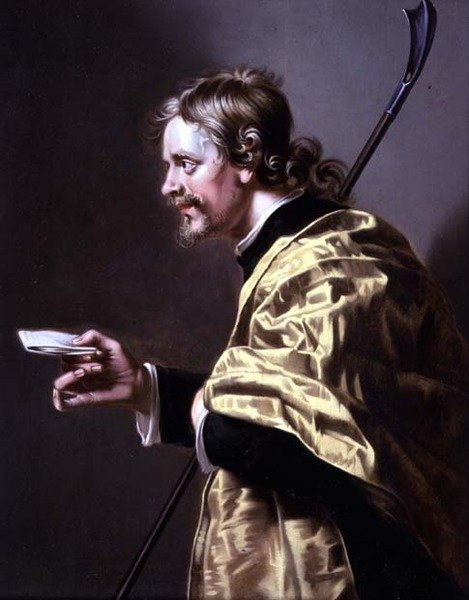 Portræt af en hyrde, ca.1630 (panel) af Willem Van Odekercken