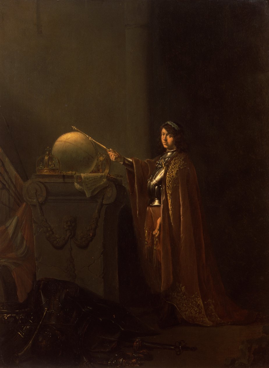 An Allegorical Subject (The Just Ruler), ca. 1636 (olie på eg) af Willem de Poorter