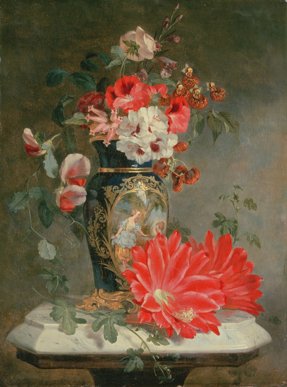 Blomster Stilleben af Willem van Leen