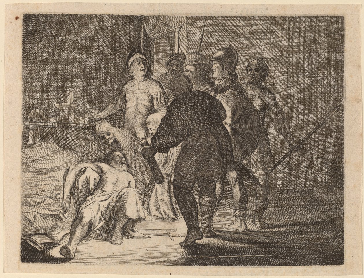 Catos død, 1634. af Willem Basse