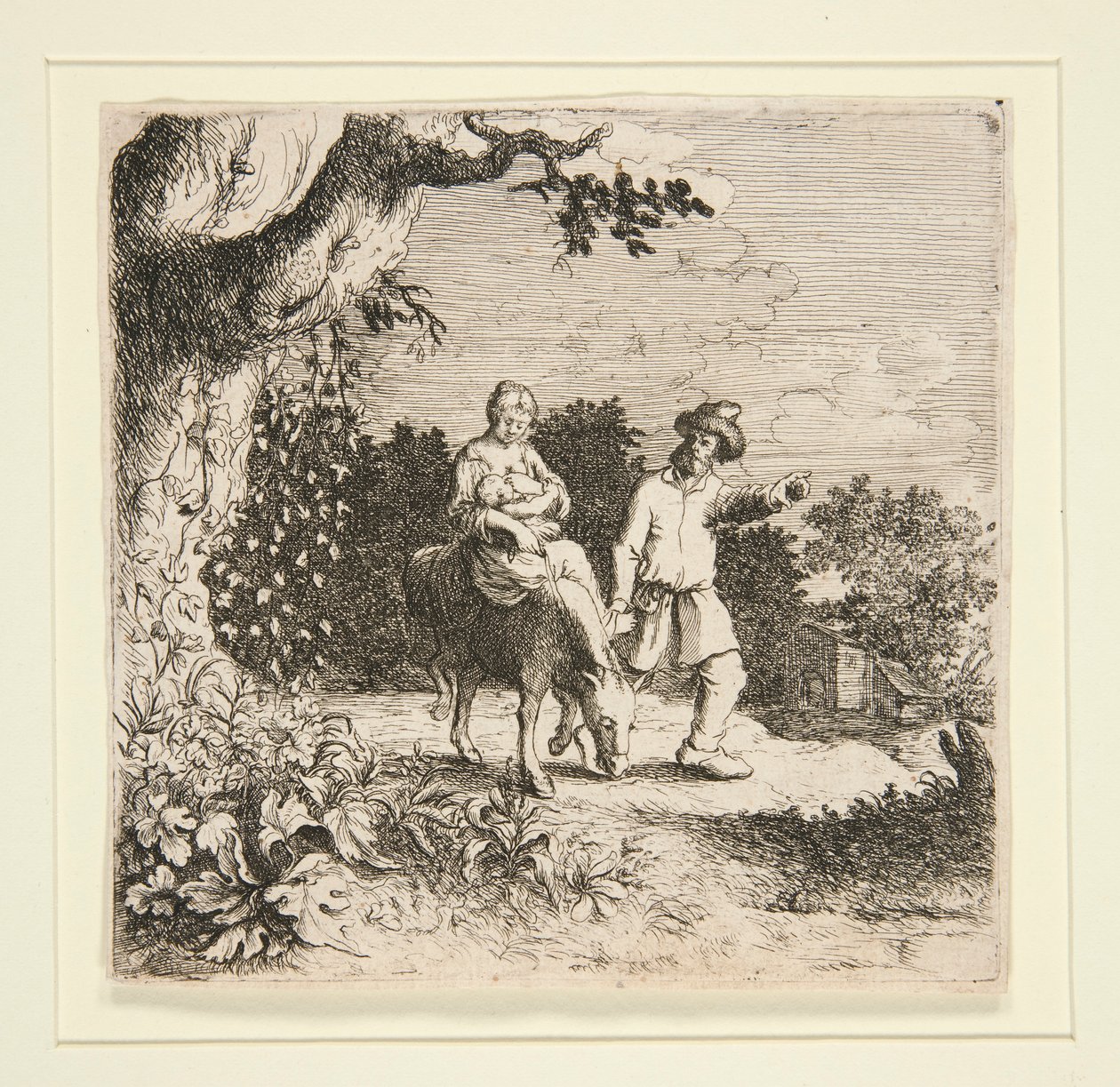 Flugten til Egypten af Willem Basse