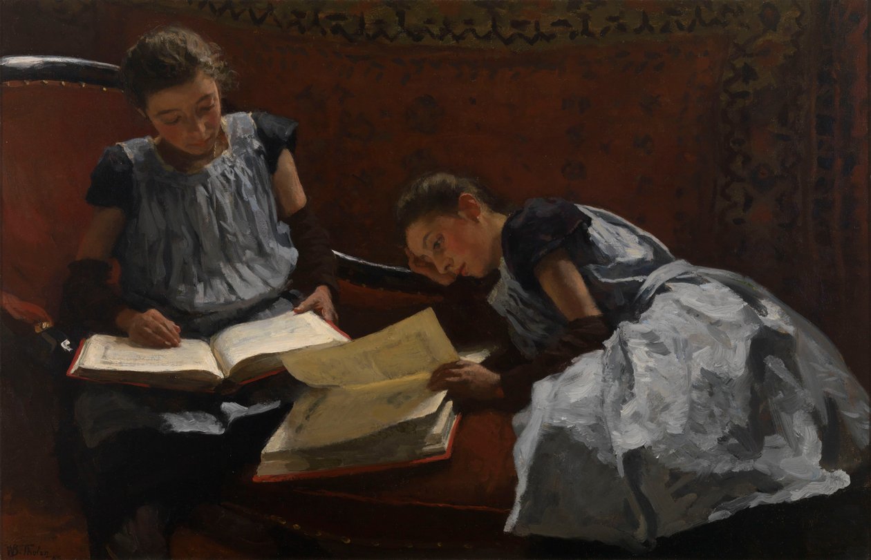 Søstrene Arntzenius, 1895. af Willem Bastiaan Tholen
