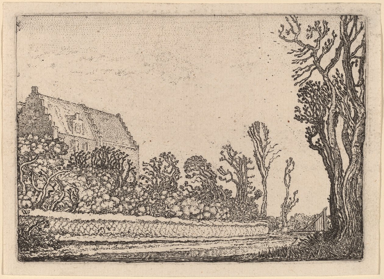 Huset med den trappede gavl af Willem Buytewech