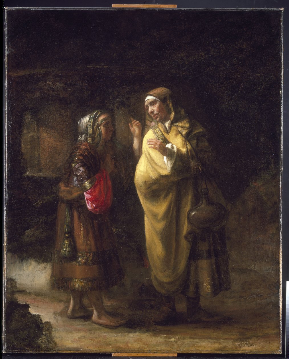 Ruth og Naomi af Willem Drost