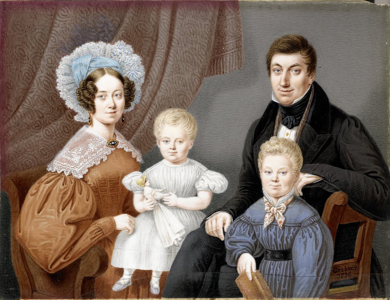 Familien Diederichs af Willem Grebner