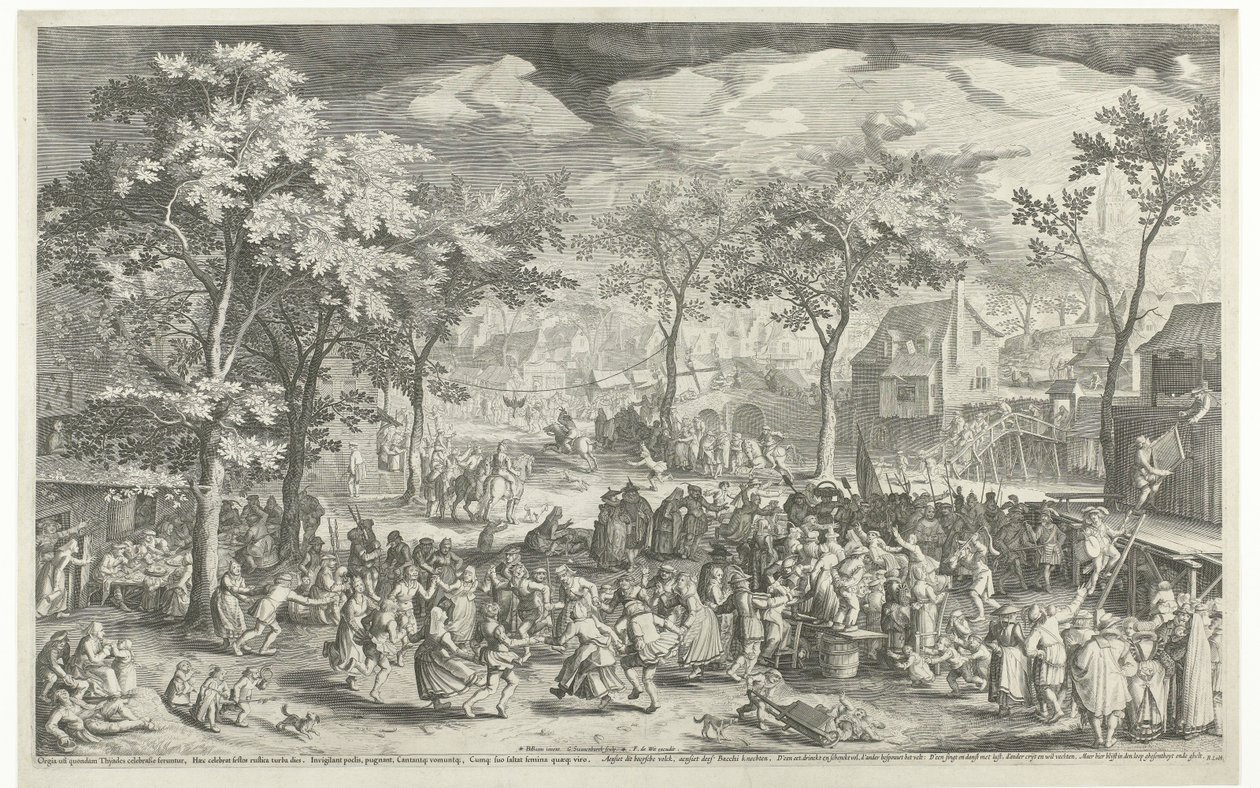 Bymesse, ca. 1610 af Willem Isaacsz. van Swanenburg