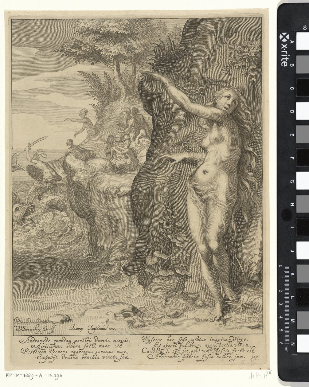 Perseus i Andromeda af Willem Isaacsz. van Swanenburg