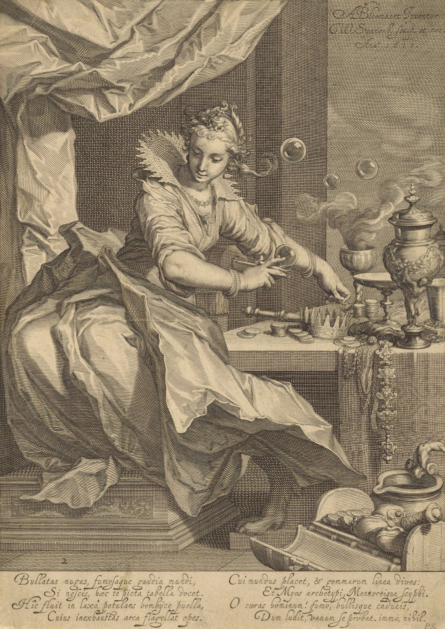 Vanitas af Willem Isaacsz van Swanenburg