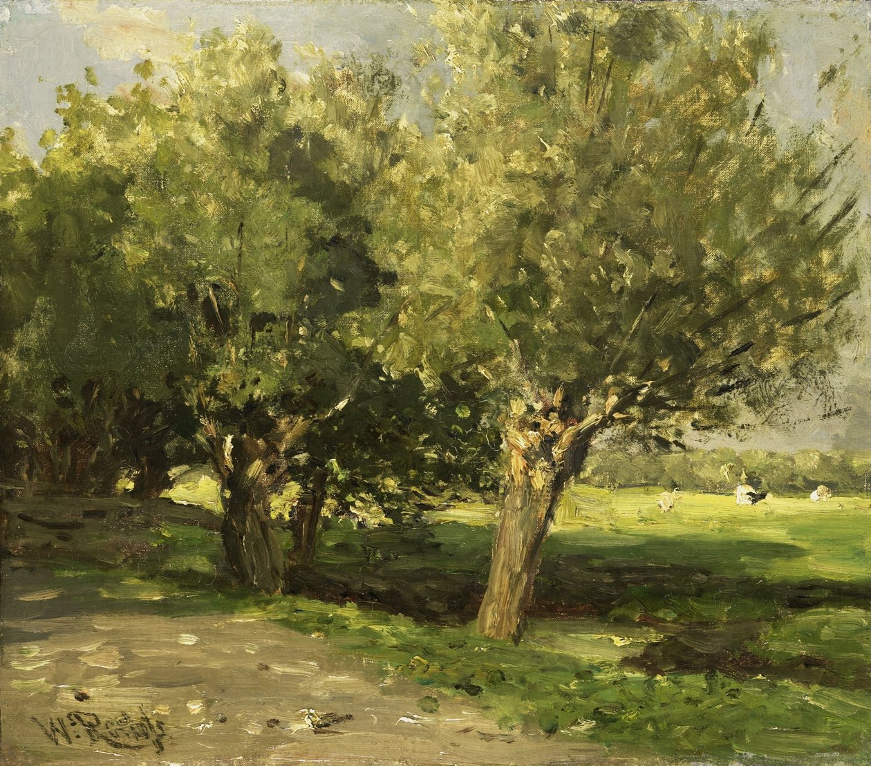 Piletræer af Willem Roelofs (I)