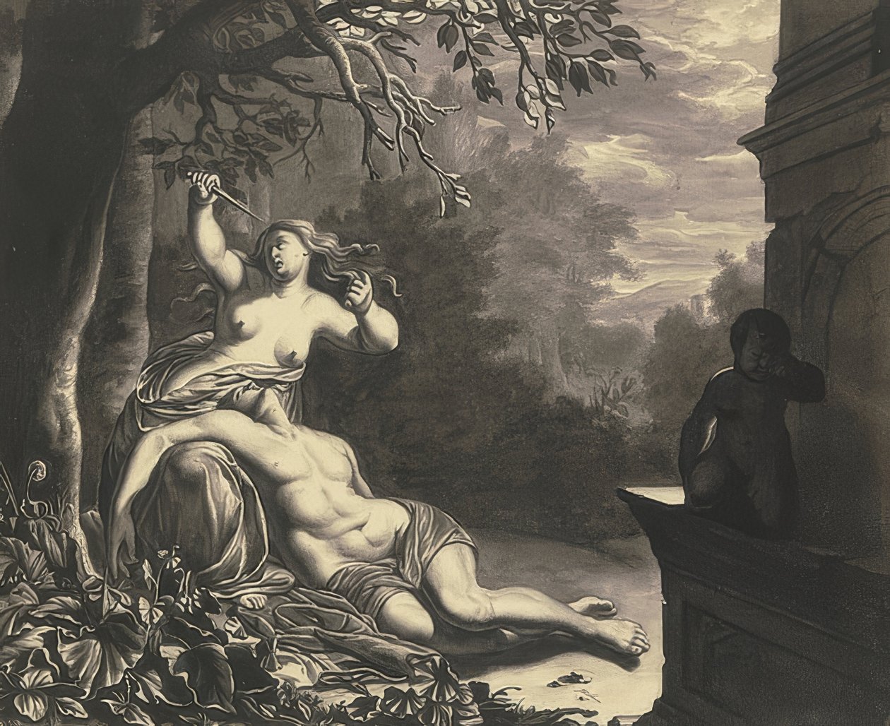 Pyramus og Thisbe af Willem Van Mieris