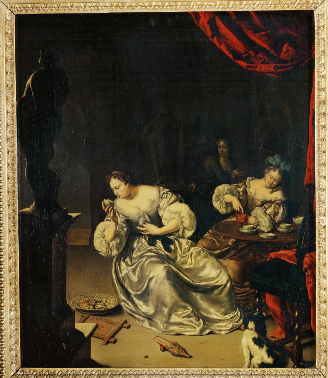 Le The - Teatime ... af Willem van (after) Mieris