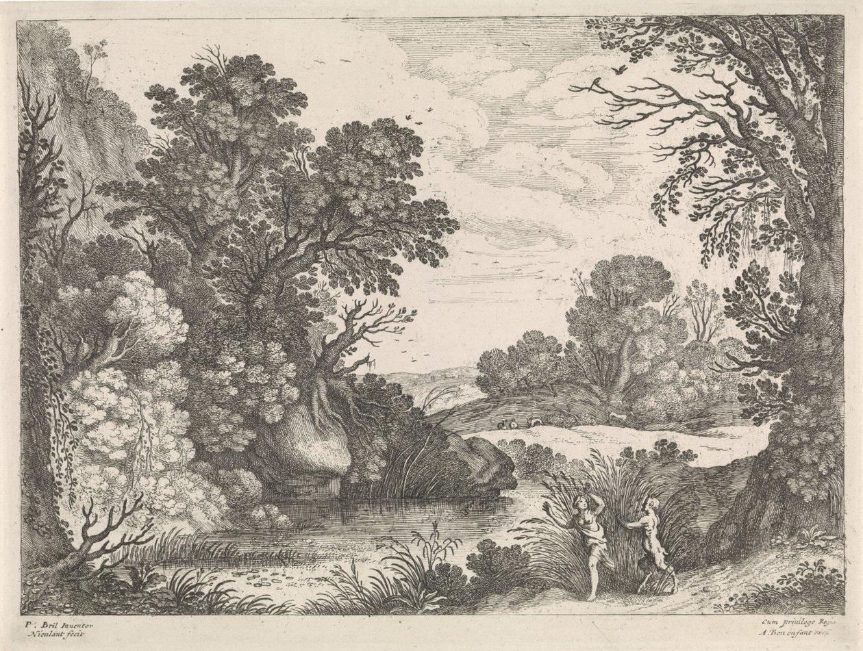 Pan en Syrigs af Willem van Nieulandt (II)