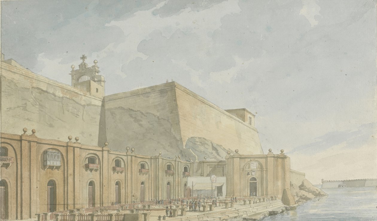 Malta, ca. 1785 af Willey Reveley