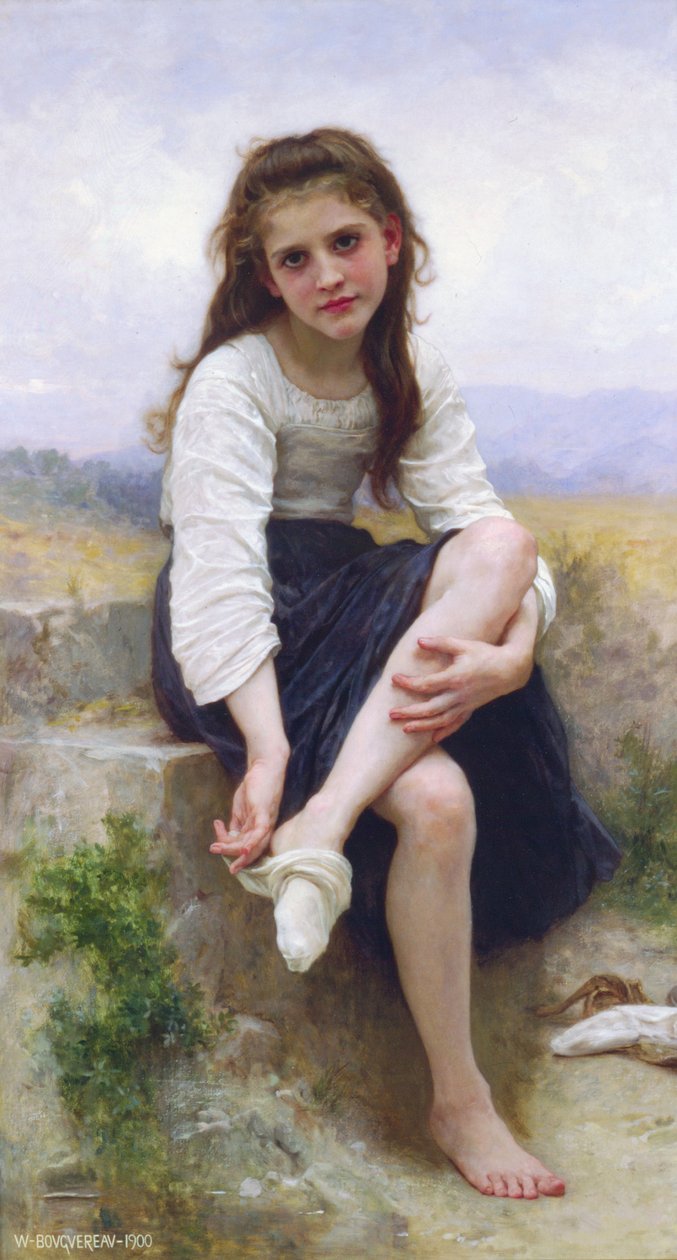 Før badet af William Adolphe Bouguereau
