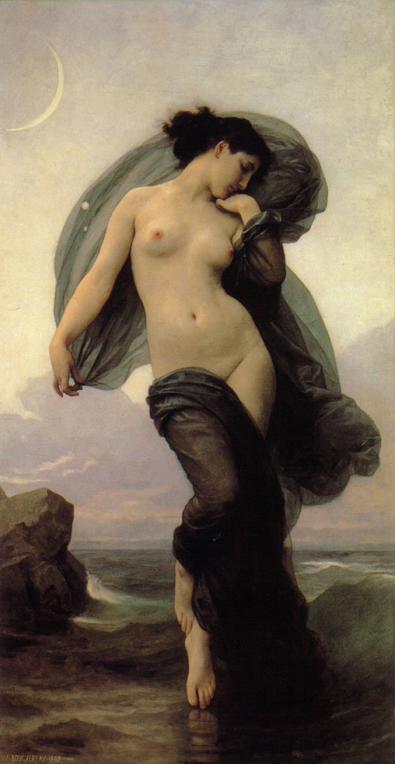 Aftenstemning af William Adolphe Bouguereau