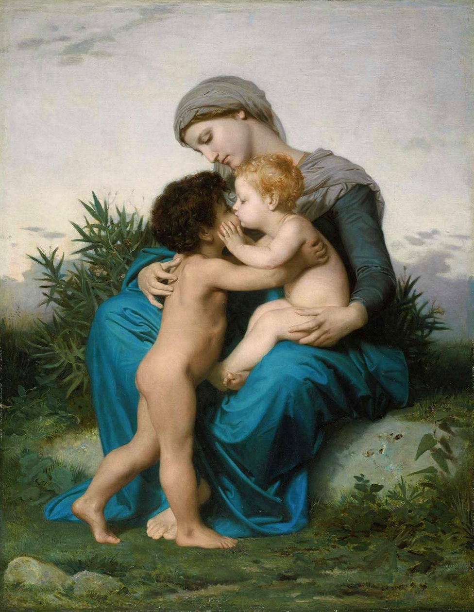 Broderlig kærlighed af William Adolphe Bouguereau