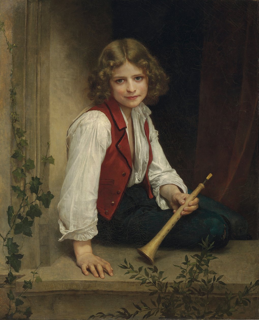 Pifferaro af William Adolphe Bouguereau