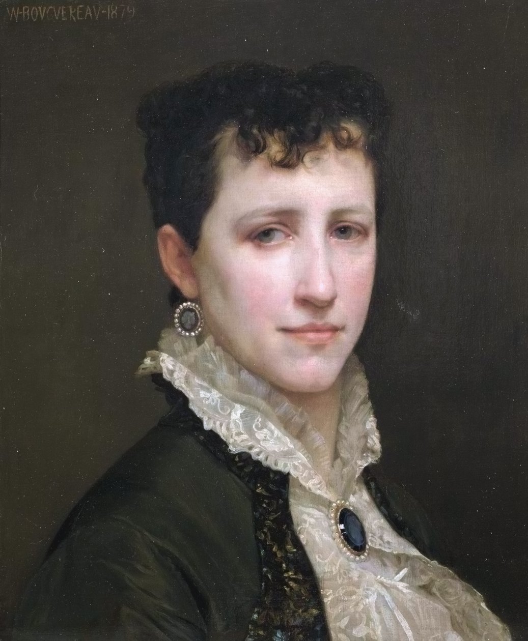 Portræt af Miss Elizabeth Gardner af William Adolphe Bouguereau