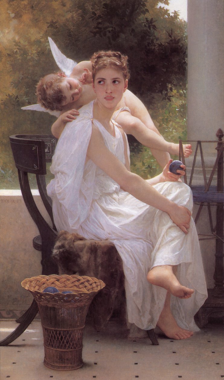 Arbejde afbrudt af William Adolphe Bouguereau