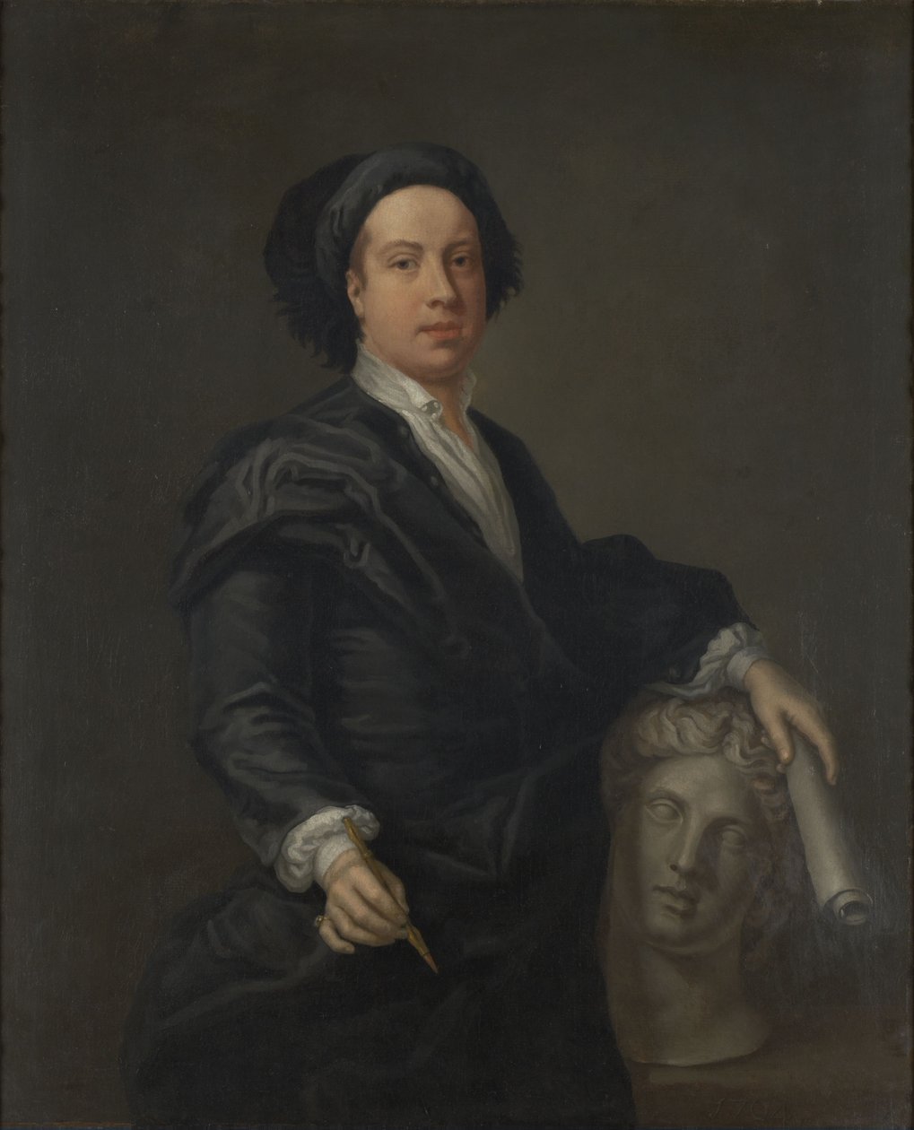 Portræt af William Kent (1685-1748) af William Aikman