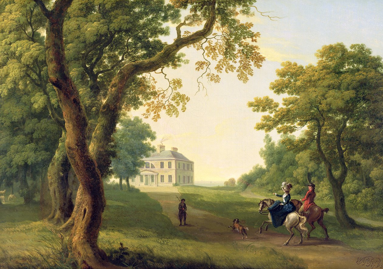 Mount Kennedy, County Wicklow, Irland, 1785 af William Ashford