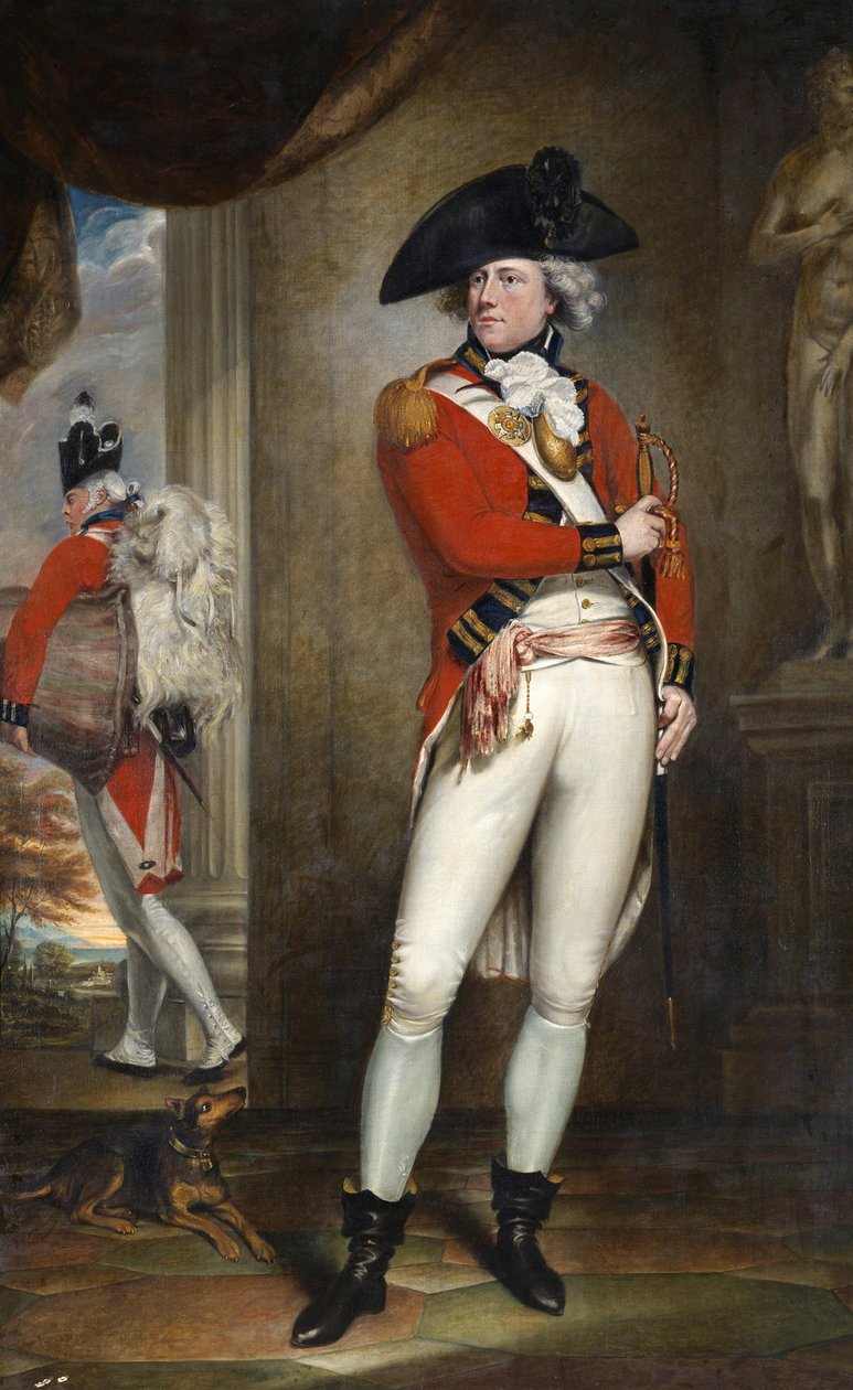 Kaptajn John Clayton Cowell af William Beechey