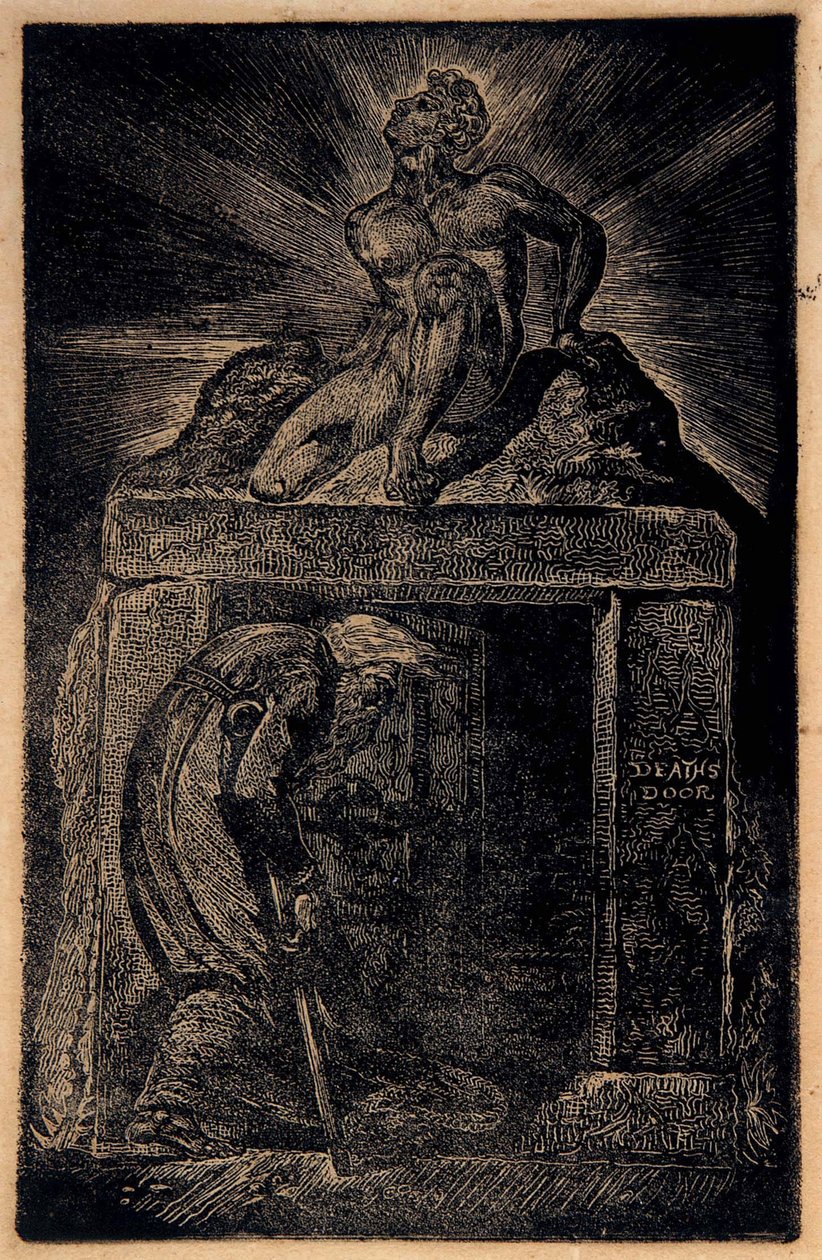 Dødsfaldsdør af William Blake