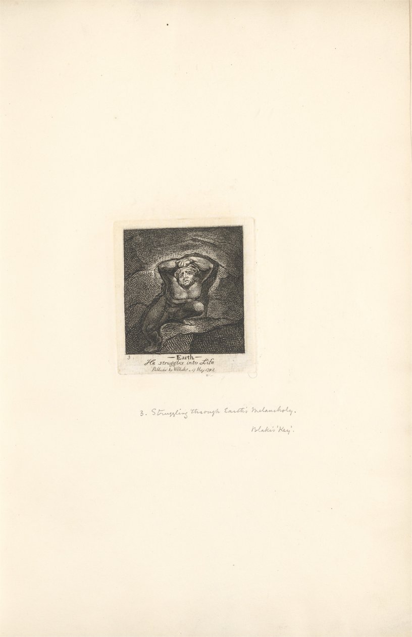 For kønnene- Paradisets porte, plade 5, Jorden af William Blake