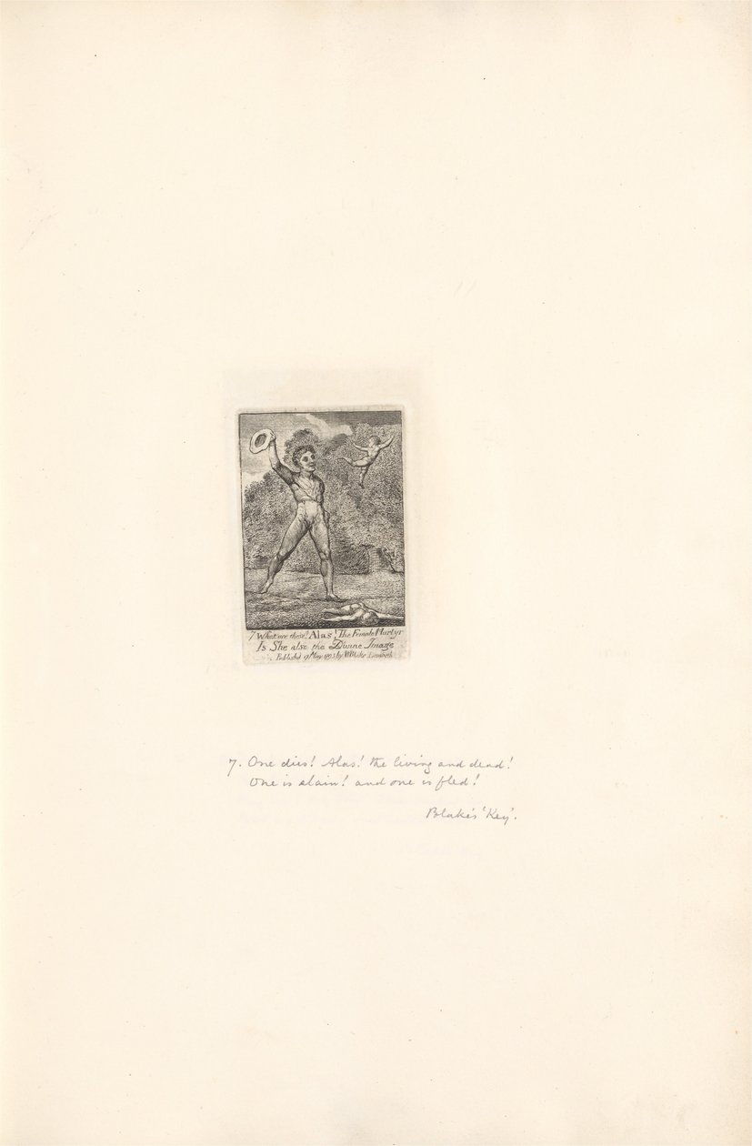 For kønnene - Paradisets porte, plade 9, Akas! af William Blake