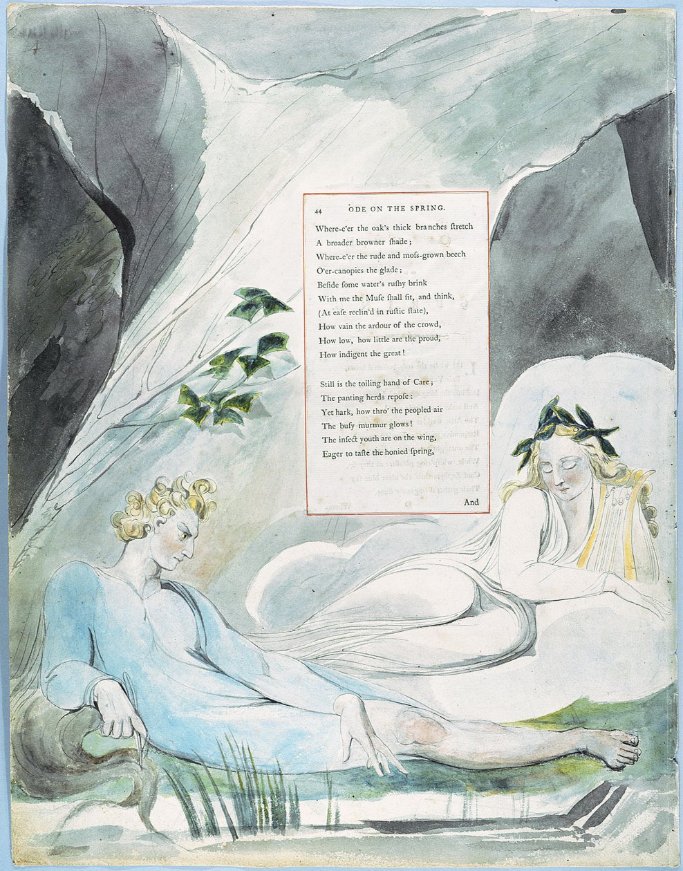 Grå digte af William Blake