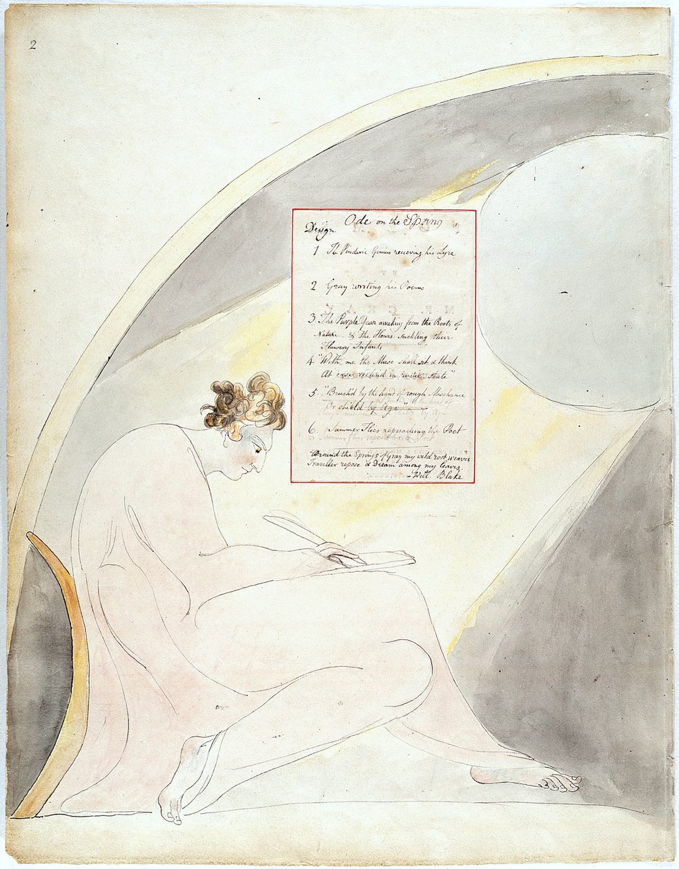 Grå digte af William Blake