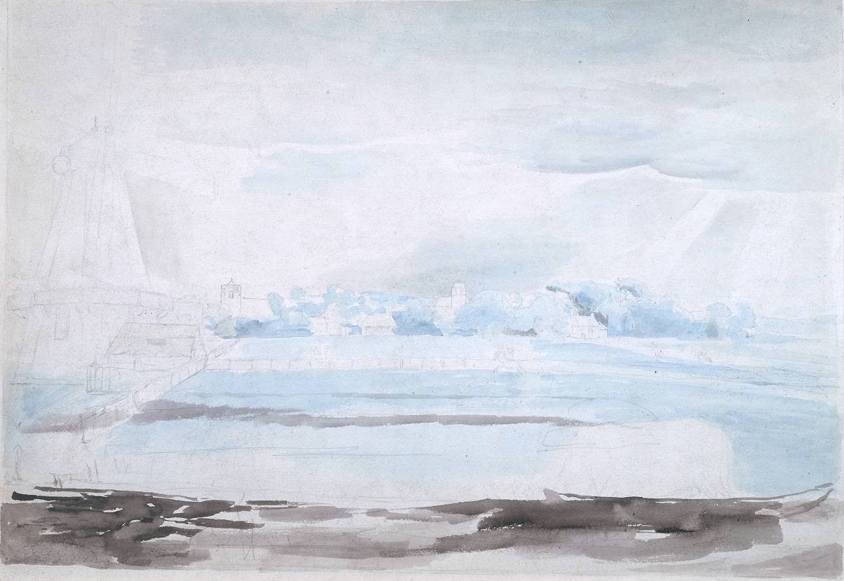Landskab nær Felpham af William Blake