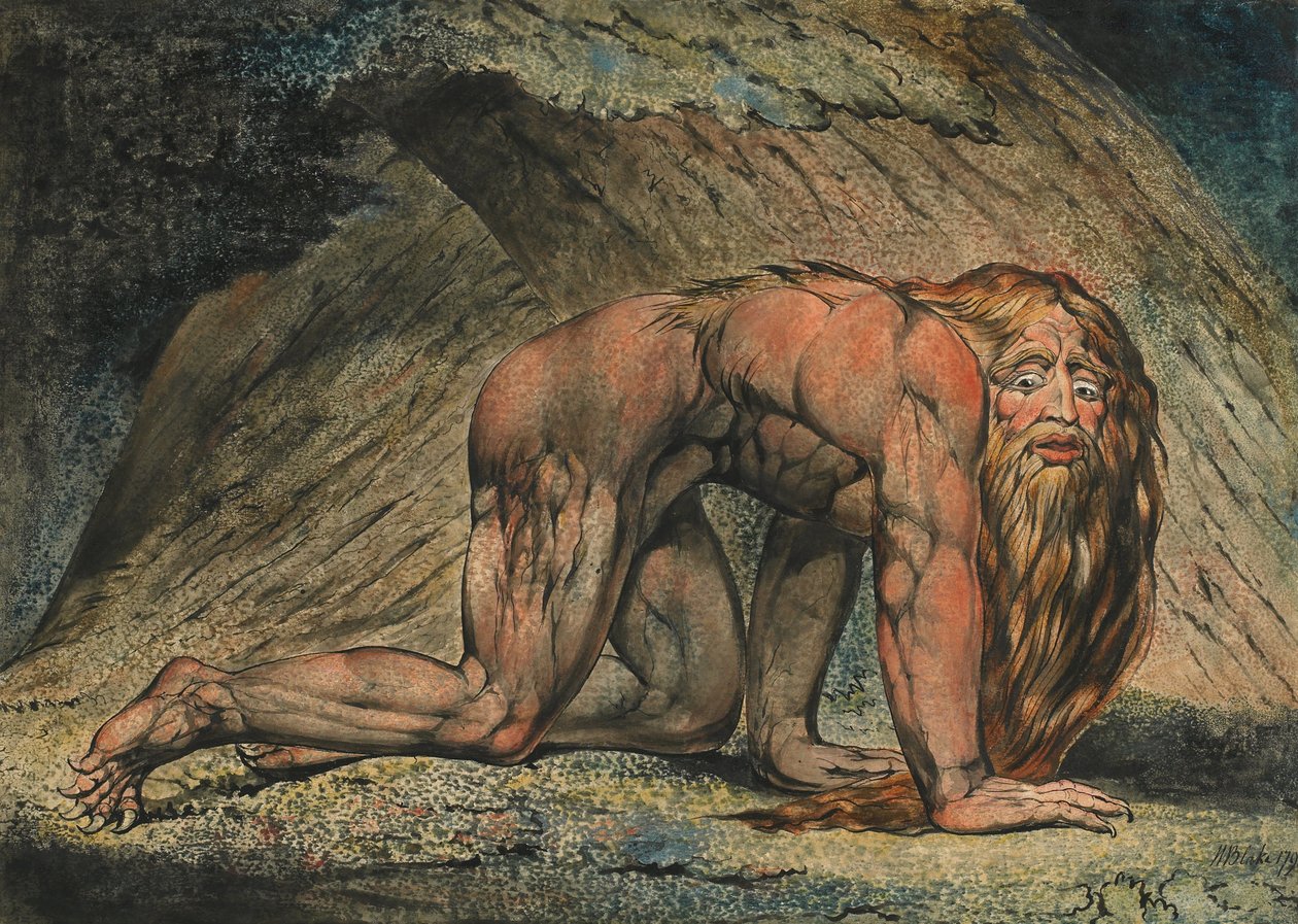 Nebukadnesar af William Blake