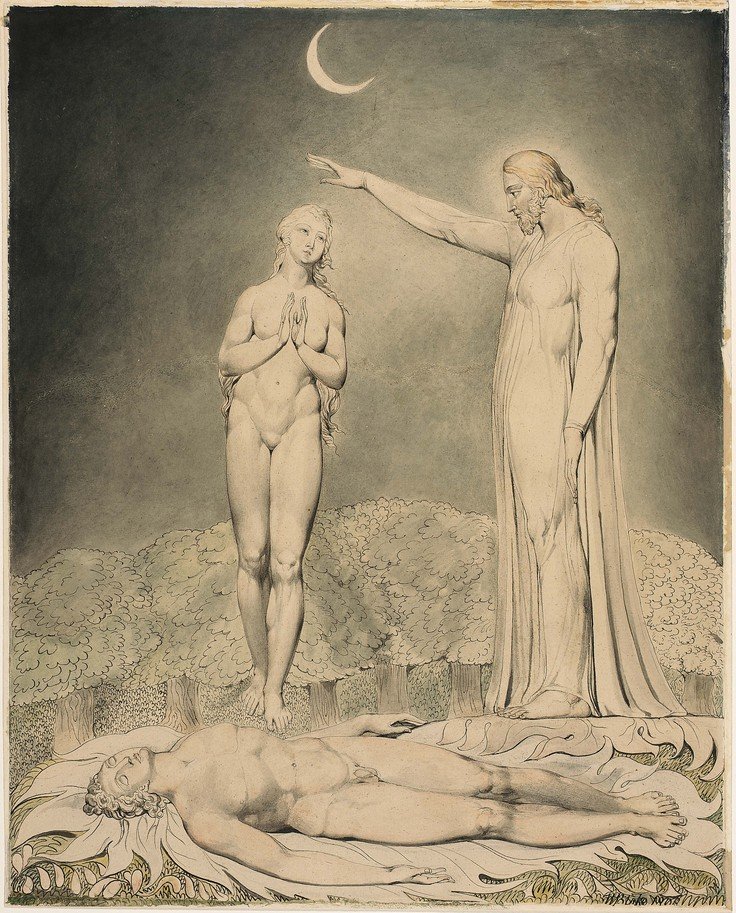 det tabte paradis af William Blake