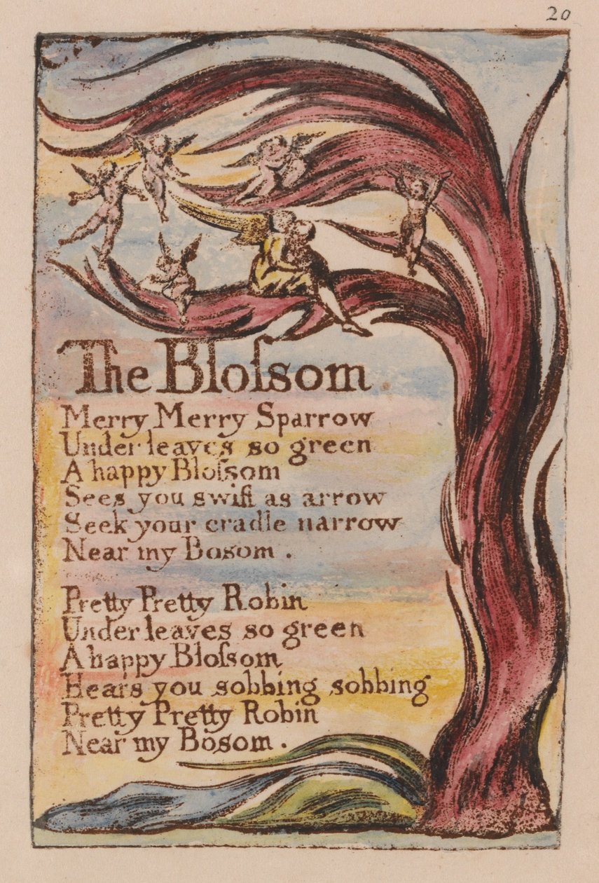Sange om uskyld og erfaring, plade 20, af William Blake