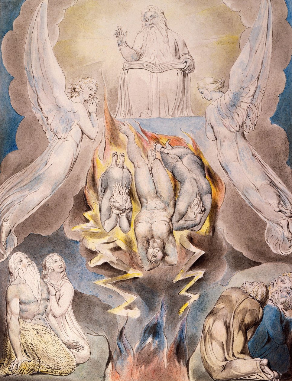 Satans fald af William Blake
