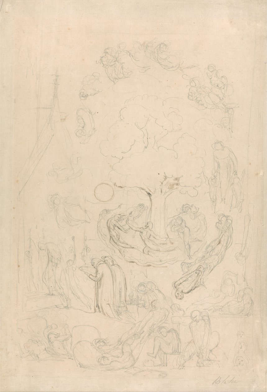 Gambols of Ghosts ifølge deres affektioner forud for den endelige dom af William Blake