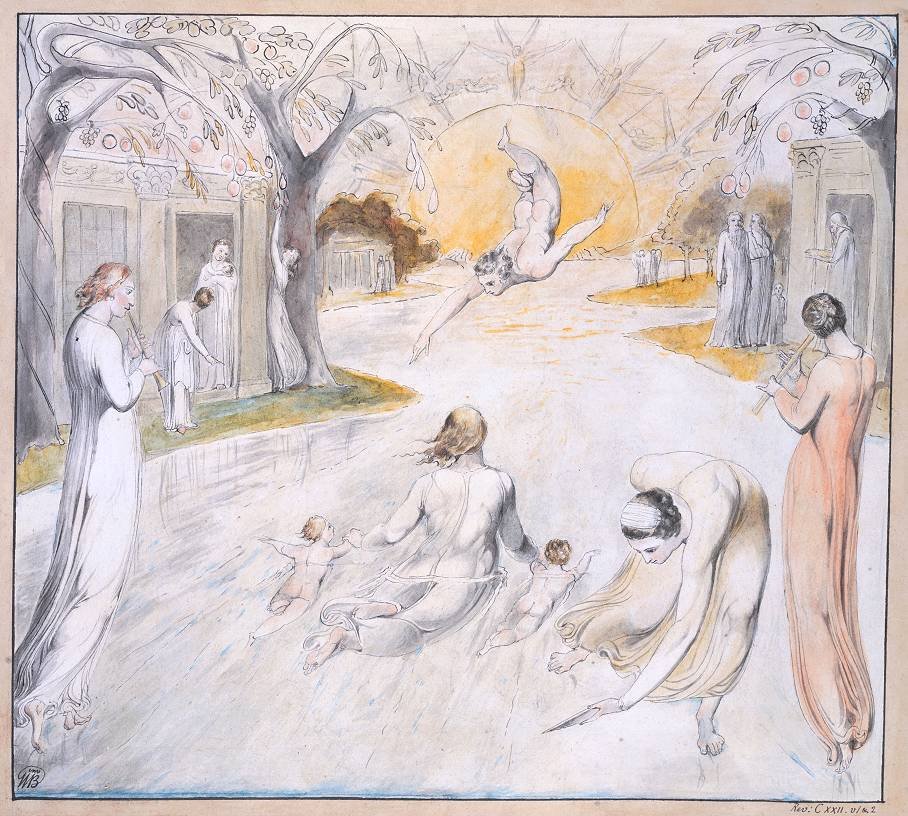 Livets flod af William Blake