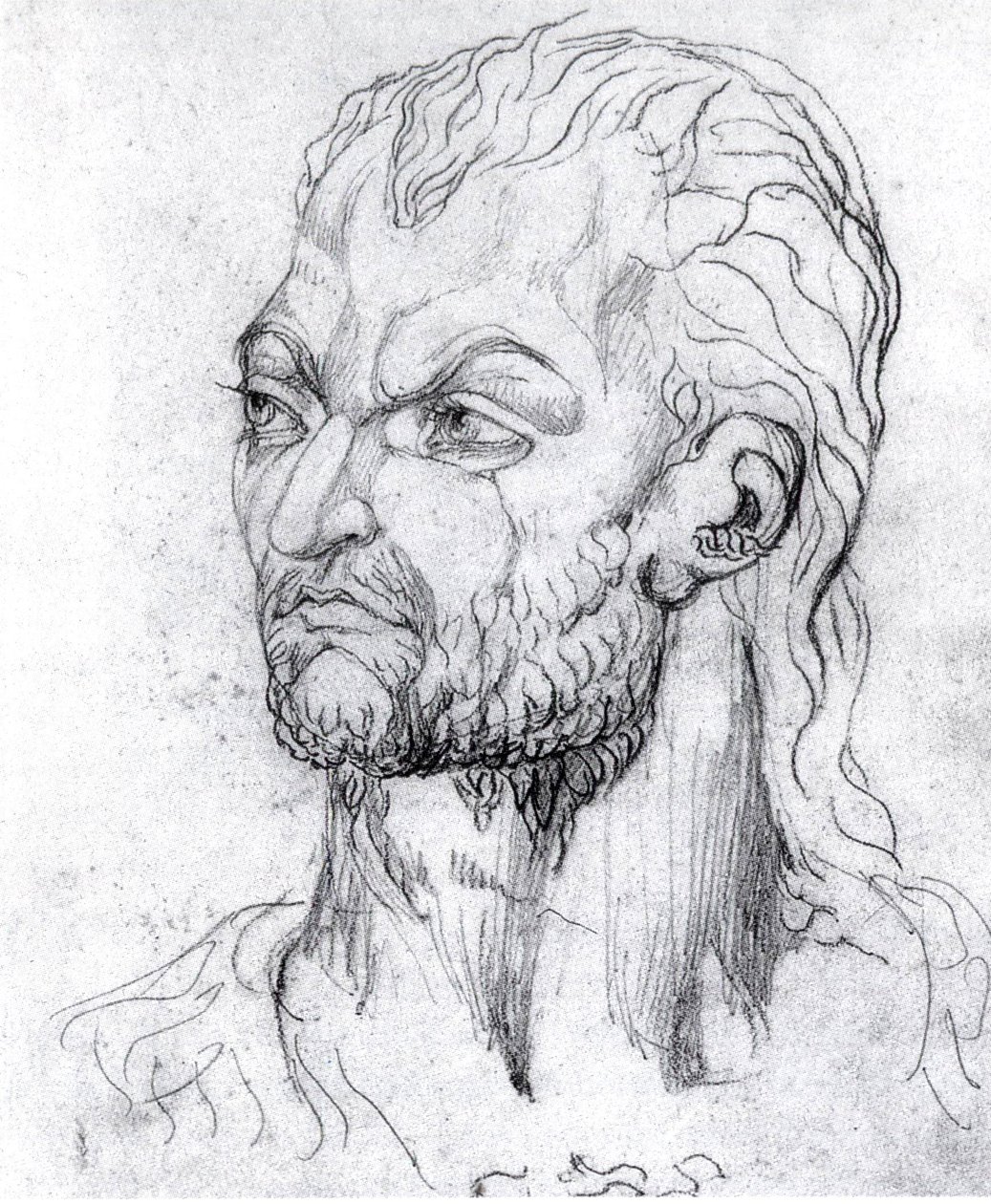 Visionær leder af Owen Glendower af William Blake