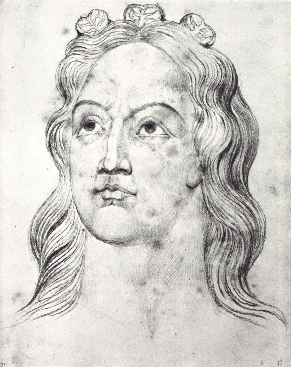 William Blake, visionær leder af dronning Eleanor, hustru til Edward I af William Blake