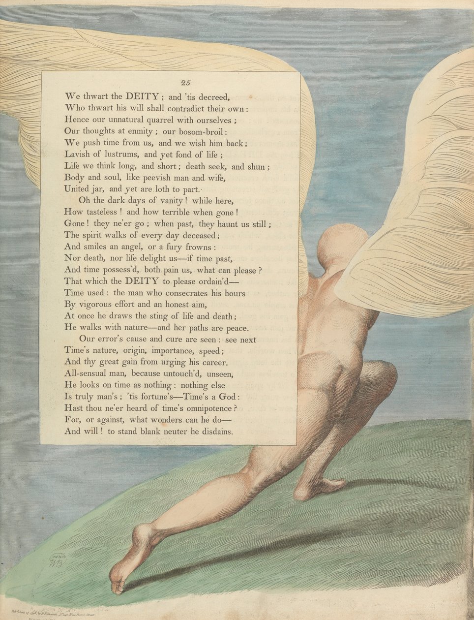Youngs Night Tanker, Side 25, af William Blake